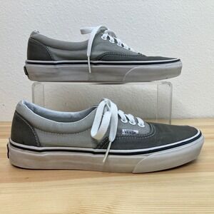Vans Era Two Tone Grey Canvas Low Top Skate Shoes Men 6.5 Women 8 Sneakers TB9C